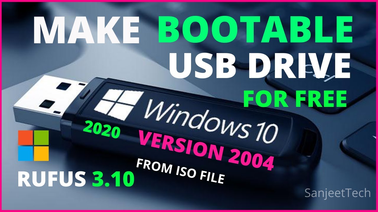 make bootable windows 10